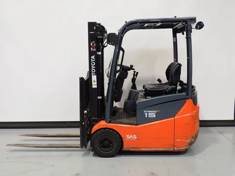Toyota 7FBEST15 Elektro 3 Rad-Stapler, Baujahr 2014 – Schaaf-Gebrauchtgerät