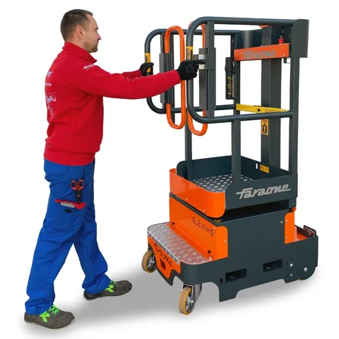 Handverschiebbare Arbeitsbühnen